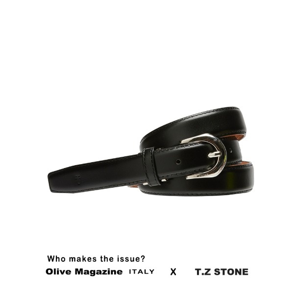 [ITALY SERIES]티지스톤-TZ1D501BK클래식 프리미엄 이태리 카프블랙 여자골프벨트(사이즈:20-38인치 / 벨트 폭:2.5cm)